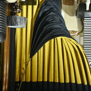 PREMIUM VELVET CURTAINS AND BLIND -112