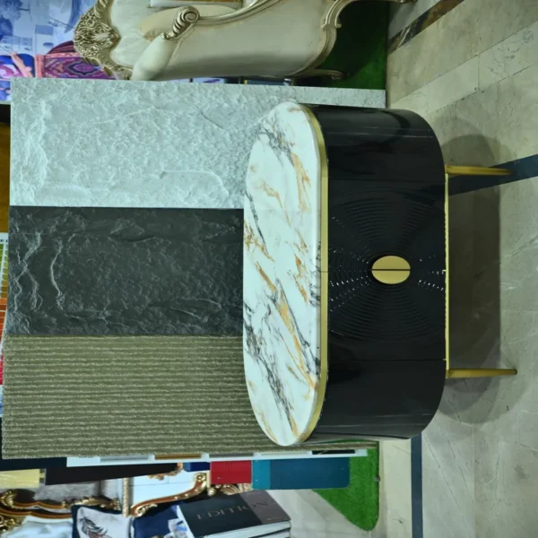 Luxury Oval Shape Center Table -850