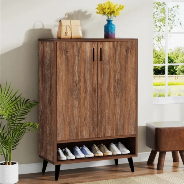 24 Pair Shoe Storage Cabinet - Image 2