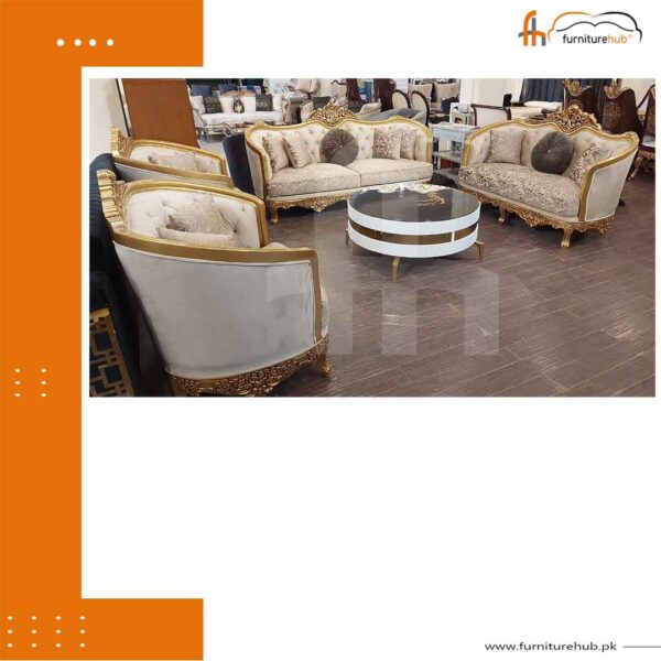 FH-7696 King Sultan Sofa Set - Image 4