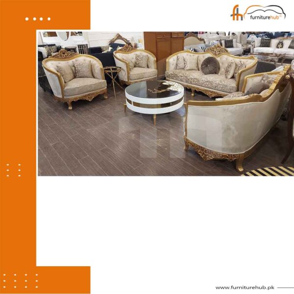 FH-7696 King Sultan Sofa Set - Image 6