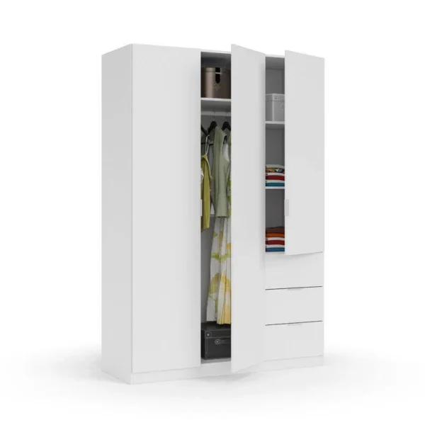 Casina 3 Door Wardrobe - Image 3