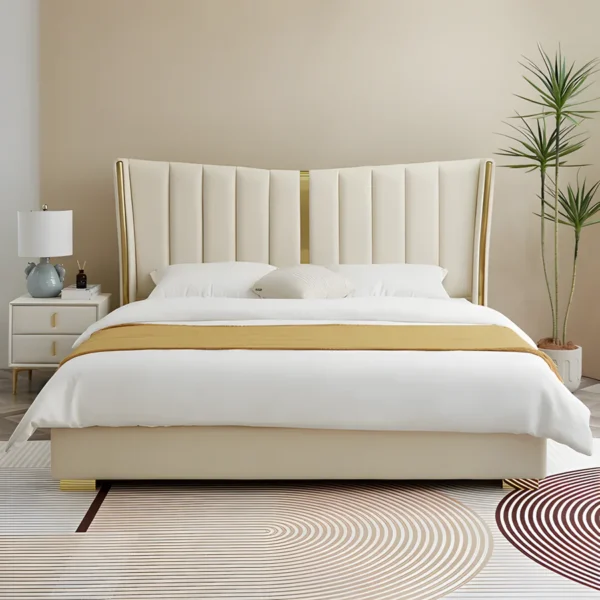Luxe Wingback Bed Set - Image 3