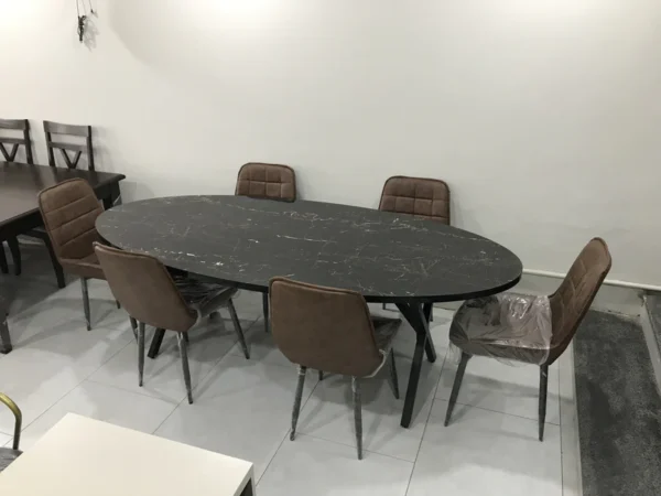 Domenic 6 Person Dining Set - Image 4